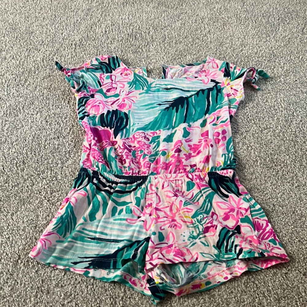 Lily Pulitzer Toddler Romper Size 4-5